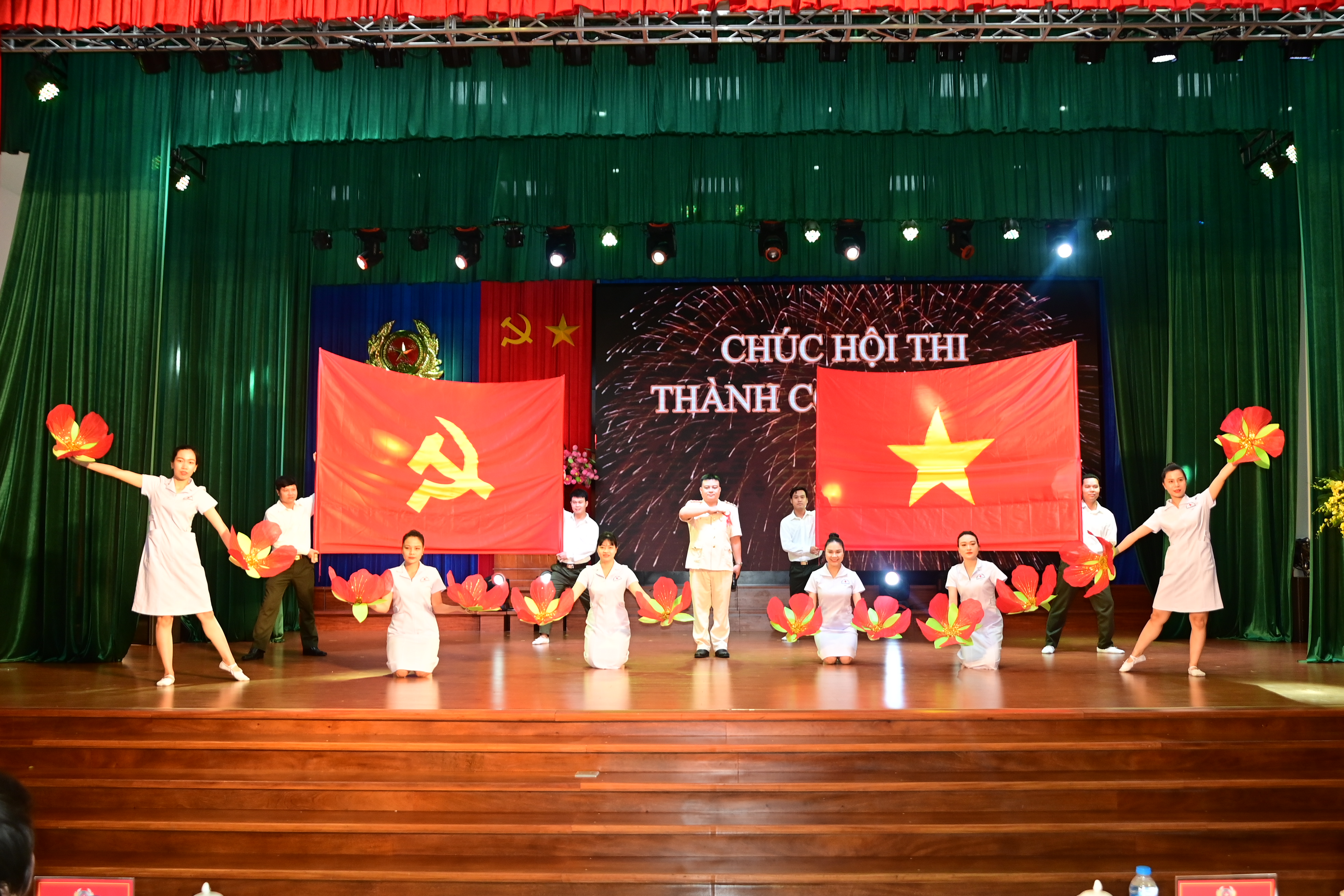 Hội thi Bí thư Chi bộ giỏi năm 2023 – Khối Tham mưu – Xây dựng lực lượng – Hậu cần: Thí sinh Hoàng Văn Hưng – Đảng bộ Phòng Hậu cần đoạt giải A 